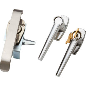 Pentair Equipment Protection AL2A Hoffman AL2A, Latch Kit, Key Lock, Cw, 1 Point, Steel/Zinc image.