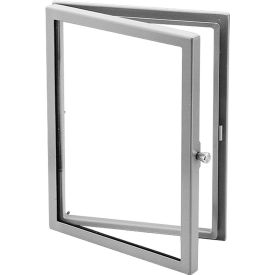 Pentair Equipment Protection APWK1212H Hoffman APWK1212H, Hinged Window Kit, 10.28x10.28, 12.00x12.00x1.49, Steel/Gray image.