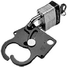 Pentair Equipment Protection ASLDA Hoffman ASLDA, Safety Lockout, Dual Access, Steel/Red image.