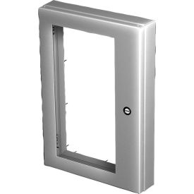 Pentair Equipment Protection AWDH1418N4 Hoffman AWDH1418N4, Deep-Hinged Window Kit, 12.19 x14.56, Steel/Gray image.