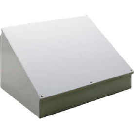 Pentair Equipment Protection C8C8SS Hoffman C8C8SS, Consolet, Sloped Cover, Type 12, 8.00x8.00x7.09in image.