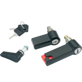 Pentair Equipment Protection CWHK Hoffman CWHK, Handle, Key lock, Fits Doors, Cast/Black image.
