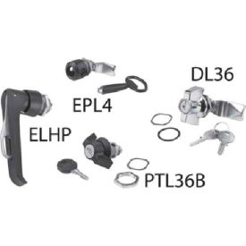Pentair Equipment Protection ELHP Hoffman ELHP L Handle, COMLINE, Padlocking, Cast Zinc image.