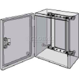 Pentair Equipment Protection LDR3P46 Hoffman LDR3P46, Din Rails, Din3 Style, Fits 460mm, Qty 4, Steel/Zinc image.