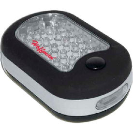 Pentair Equipment Protection LEDPUCK Hoffman LEDPUCK, 24 LED Puck Light, 2.25x3.75x1.38in, Plastic, Battery Operated-req 3-AAA, included image.