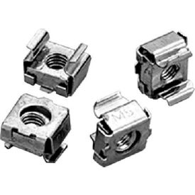 Pentair Equipment Protection PM5CN Hoffman PM5CN Cage Nut, Pkg 20, M5, Steel/zinc image.