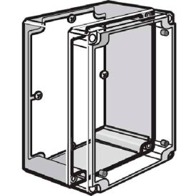 Pentair Equipment Protection Q1212PD Hoffman Q1212PD Panel, QLINE D, 105x93mm, Fits 122x120mm, Steel/zinc image.