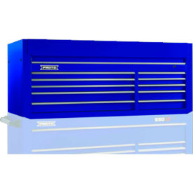 Proto J556627-10BL Proto J556627-10BL 550S Series 66"W X 27"D X 27"H 10 Drawer Blue Top Chest image.