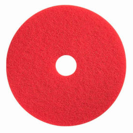 Boss Cleaning Equipment B200602 Boss Cleaning Equipment 19" Buffing Pad, Red, 5 Per Case image.