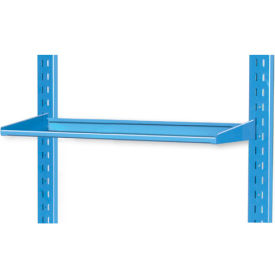 Global Industrial B180380 Global Industrial™ Flat Shelf For Portable Bin Cart, 36"W x 15"D, Blue image.