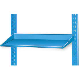 Global Industrial B180388 Global Industrial™ Sloped Shelf For Portable Bin Cart, 36"W x 12"D, Blue image.