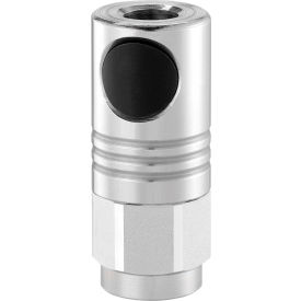 PREVOST CORP CSM 061201 Prevost Stainless Steel Safety Quick Release Coupling 1/4" Body w/ISO 6150 Profile & 1/4" FNPT image.