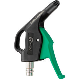PREVOST CORP EBG 07SIL Prevosts1 Composite Blow Gun with Silent Nozzle and with Integrated 3/8" Plug, High Flow Profile  image.