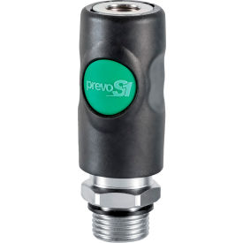 PREVOST CORP ESI 071252 Prevost Prevo S1 Safety Quick Coupling 3/8" - High Flow Interchange & 3/8" MNPT Connection image.