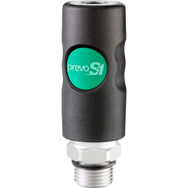 PREVOST CORP ESI 111253EB Prevost Prevo S1 Safety Quick Coupling - 1/2" High Flow Interchange & 1/2" MNPT Connection image.