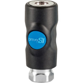PREVOST CORP ISI 061201 Prevost Prevo S1 Safety Quick Coupling - 1/4" Industrial Interchange with 1/4" FNPT Connection image.