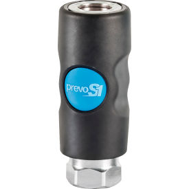 PREVOST CORP ISI 081201 Prevost Prevo S1 Safety Quick Coupling - 3/8" Industrial Interchange with 1/4" FNPT Connection image.