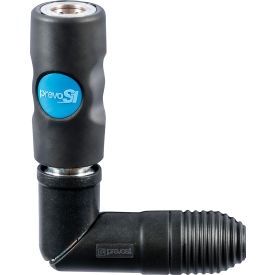 PREVOST CORP ISI 081202SW Prevost Prevo S1 Safety Swivel Quick Coupling - 3/8"Industrial Interchange with 3/8" FNPT Connection image.