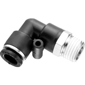 PREVOST CORP RPC MR2123 Prevost Conex Push-To-Connect Fittings 1/2 x 1/2" MNPT 90D Elbow image.