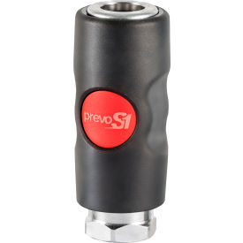 PREVOST CORP USI 081201 Prevost Prevo S1 Safety Quick Coupling - 3/8" Automotive Profile with 1/4" FNPT Connection image.
