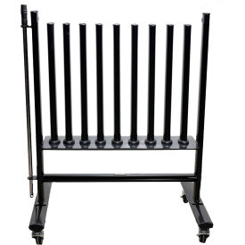 POWER SYSTEMS  61799 Power Systems Premium Steel Dumbbell Storage Rack - Black image.
