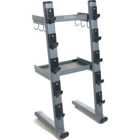 POWER SYSTEMS. 61947 Power Systems Cable Attachment Accessory Rack, 22"L x 24"W x 49-1/2"H, Gray image.