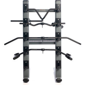 POWER SYSTEMS. 61975 Power Systems Chrome Cable Attachments Bar & Accessory Rack W/ Attachments, 22"L x 24"W x 49-1/2"H image.