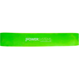 POWER SYSTEMS  84806 Power Systems Versa-Loop Rehabilitation Band - Light Resistance - Lime Green image.