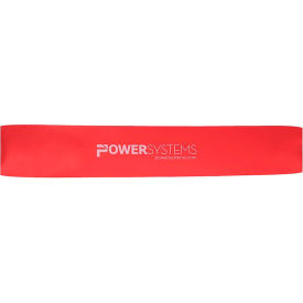 POWER SYSTEMS  84810 Power Systems Versa-Loop Rehabilitation Band - Medium Resistance - Red image.