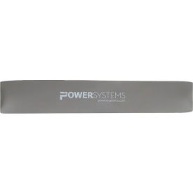 POWER SYSTEMS  84821 Power Systems Versa-Loop Rehabilitation Band - Ultra Heavy Resistance - Gray image.