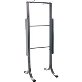 POWER SYSTEMS  92590 Power Systems Standing Mat Storage Rack - 30"L x 29"W x 79"H - Gray image.