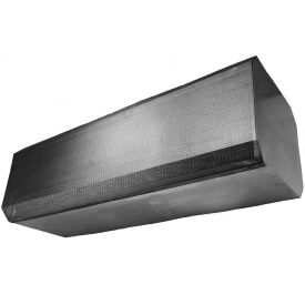 Global Industrial B824679 Global Industrial™ 36" Customer Entry Air Curtain, 208V, Electric Heat, 1PH, Stainless Steel image.