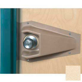 Pawling Corporation DKP-10-0-2 Cupped Doorknob Protector For Round Doorknobs, Ivory image.