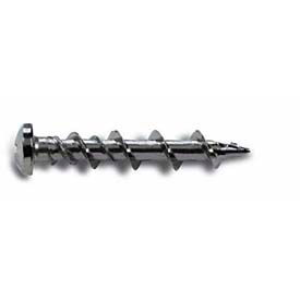 Wall-Dog Screw Anchor, Robertson Head, 1-1/4", Zinc view 2
