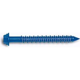 Powers Fasteners Inc. 2710SD-PWR Dewalt eng. by Powers 2710SD-PWR-Self-Tapping Concrete Screw, Hex Washer Head, 3/16" x 3-3/4"-500 Pk image.