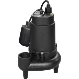 Power-Flo Technologies Inc C/O United El PFSWCPC75201451T10 Power-Flo 3/4HP Automatic Sewage Pump 115V 2" Discharge Teathered Float Switch 10 Cord image.