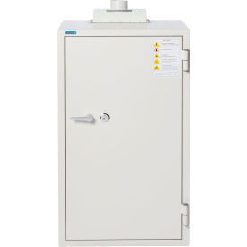 Phoenix Safe Battery Charging Safe 18 Outlets 27-1/4"W x 28"D x 48"H Off White 