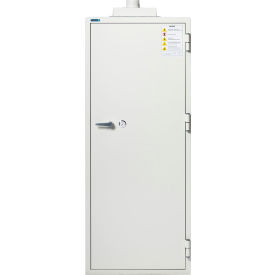Phoenix Safe Battery Charging Safe 30 Outlets 27-1/4"W x 28"D x 68-3/4"H Off White 