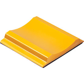 Pexco Llc 8002689220 Pexco Rigid Temporary Raised Pavement Marker W/ Adhesive, 2-Way, Yellow image.