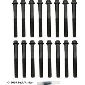Cylinder Head Bolt Set - Beck Arnley 016-1012 Cylinder Head Bolt Set - Beck Arnley 016-1012