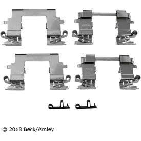 Disc Brake Hrdwr Kit - Beck Arnley 084-1758 Disc Brake Hrdwr Kit - Beck Arnley 084-1758