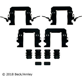 Disc Brake Hrdwr Kit - Beck Arnley 084-1773 Disc Brake Hrdwr Kit - Beck Arnley 084-1773