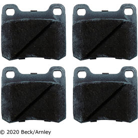 Premium Asm Brake Pads - Beck Arnley 085-1238