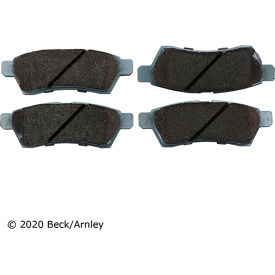 Premium Asm Brake Pads - Beck Arnley 085-1727
