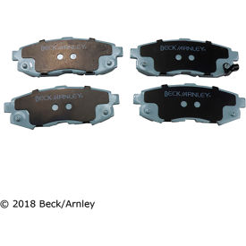 Premium Asm Brake Pads - Beck Arnley 085-1768
