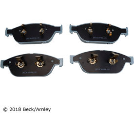 Premium Asm Brake Pads - Beck Arnley 085-2026 Premium Asm Brake Pads - Beck Arnley 085-2026