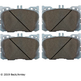 Premium Asm Brake Pads - Beck Arnley 085-2095 Premium Asm Brake Pads - Beck Arnley 085-2095