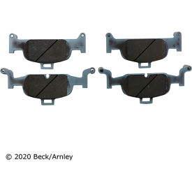Premium Application Specific Material Brake Pads - Beck Arnley 085-2105