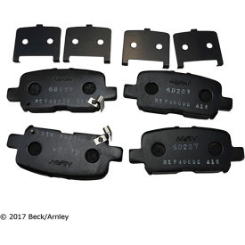 Oe Brake Pads - Beck Arnley 089-1677 Oe Brake Pads - Beck Arnley 089-1677