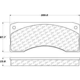 Posi Quiet Semi-Metallic Brake Pads , Posi Quiet 104.03790 Posi Quiet Semi-Metallic Brake Pads , Posi Quiet 104.03790